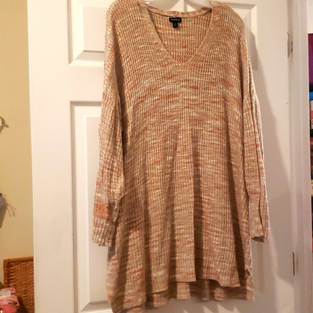 Torrid Light Pink Sweater